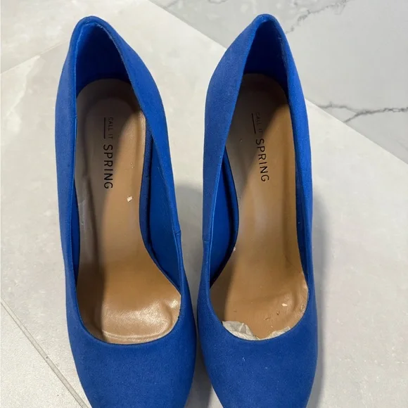 Call it Spring - Blue Pumps - Picture 5 of 5